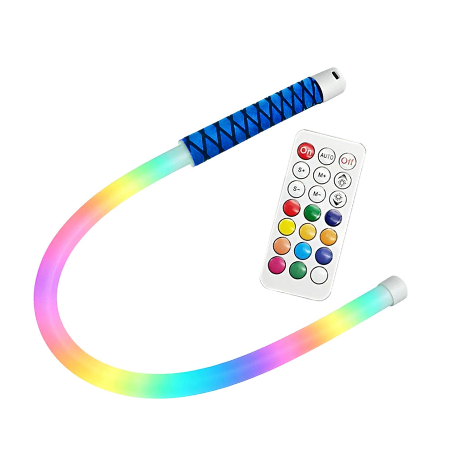 Nucelit Portable Silicone Light Tube 0.8 Meter Handheld Lamp for Party Decor and Mood Color Changing USB Rechargeable Party Decor Light