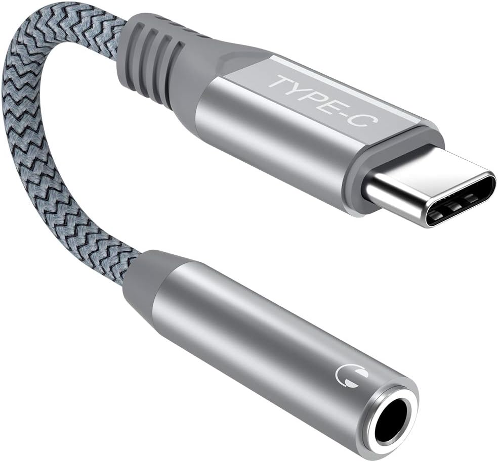 AUX Adapter, USB C to 3.5mm DAC Chip 
