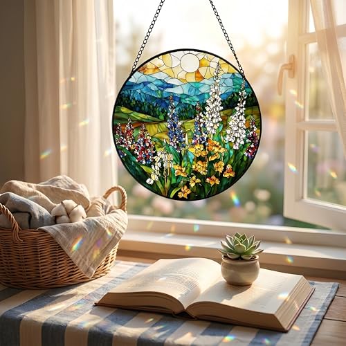 Stained Glass Window Hanging Suncatcher - image 6