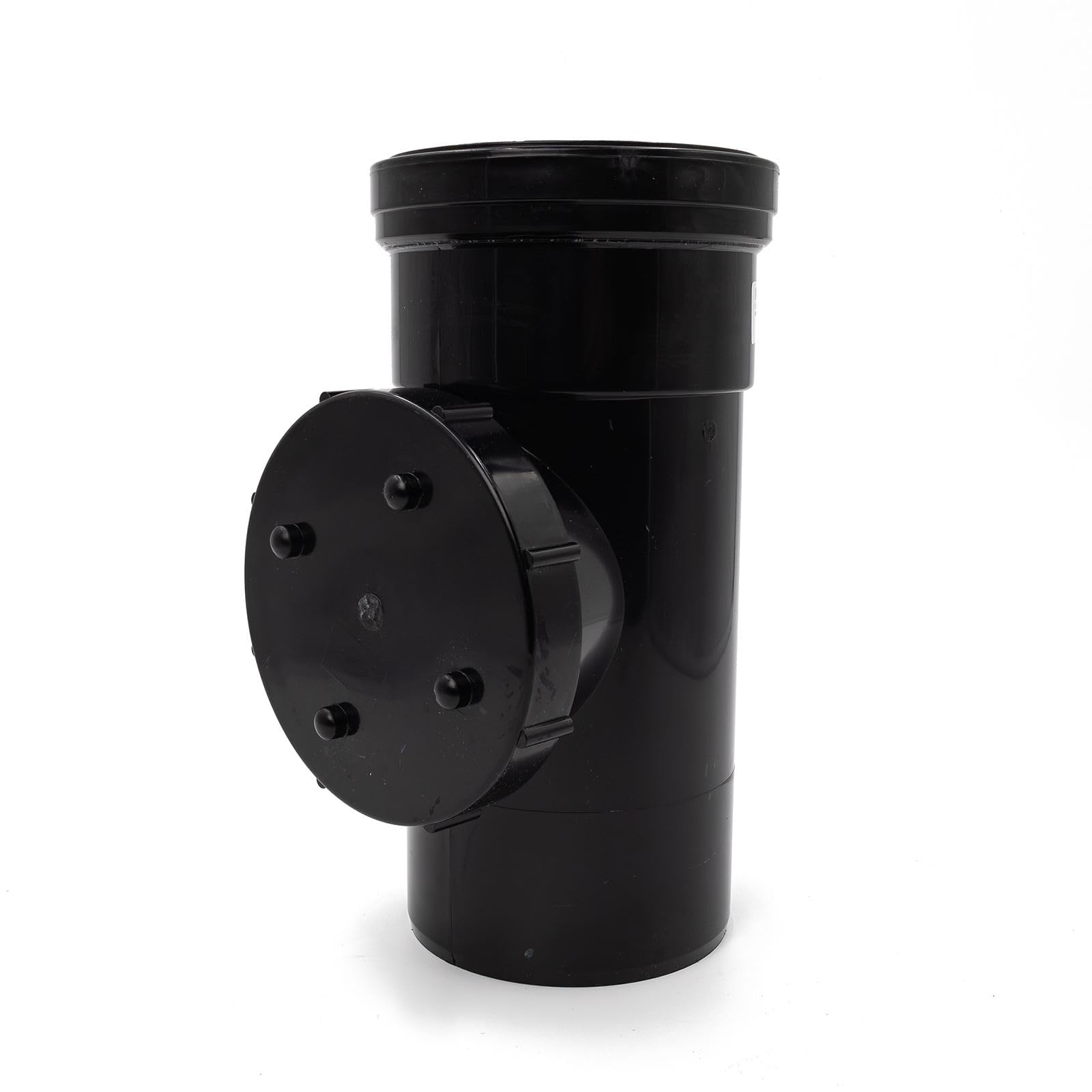 Truly Pvc Limited Black Kayflow 110Mm Soil (S25) - Straight Access Pipe (Single Socket),