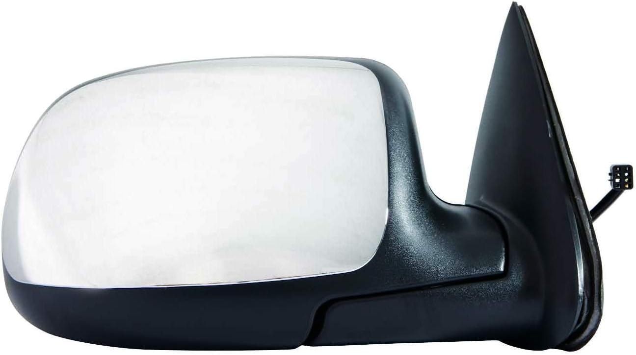 Parts N Go 1999-2002 Chevy Silverado Chrome Power Door Mirror Passenger Side Right Hand Sierra - 15172248 GM1321174