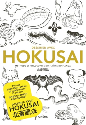 livre Dessiner avec Hokusai: Méthode et philosophie du maître du Manga