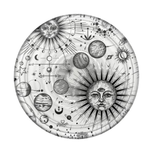 Image of ​​​​PopSockets Phone Grip with Expanding Kickstand, Adhesive Grip - Cosmic Sun