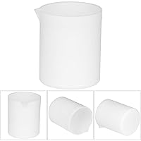 Vista 6 de Beaker, Acid and Base Resistant PTEE Beaker, Low Form Graduated Measuring Beaker, Premium Scientific for Laboratories(50ML)