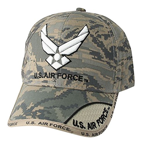 Mitchell Proffitt mens U.S. Air Force Cap -Camo USAF, Grey, One Size