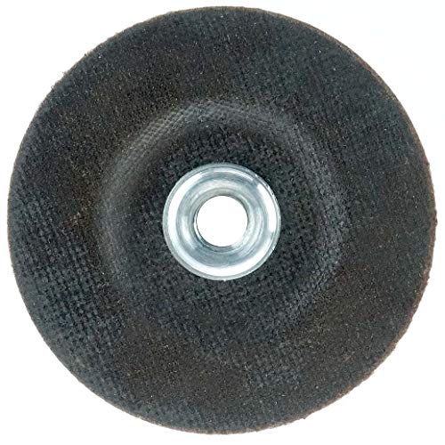 Image of Weiler 56385 4-1 /2 Inch Cutting Wheel, Wolverine AO Steel /Metal Fast Cutting, 3 /32 inch A24T Type 27 5 /8 inch-11 Hub, Pack of 10