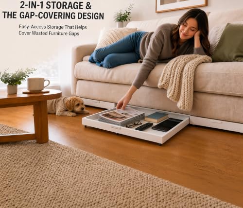 Fokyfok-Under-Bed-DrawersUnder-Bed-StorageUnder-Couch-Drawer1PC-3-inch-tallWheeledExpandableSlimShallow19-30-x-14-22Helps-Keep-Pet-Toys-from-Rolling-Under-FurnitureHandle