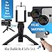 Camera Lens Kit by Coral Entertainments | Professional Telephoto, Macro & Wide Angle Lenses | Tripod and Selfie Remote Control | for iPhone, Samsung, iPads, Tablets | Hard Case & Universal Clip