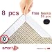 NaturalAreaRug Eco Hold Rug Pad Earth Friendly Provides Extra Cushion For All Hard Surfaces of size  4' x 6'. Heavier and Thicker than Most Rug Pads