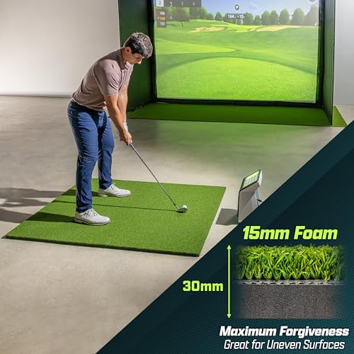 GoSports Pro Golf Hitting Mat – Heavy-Duty Practice Mat