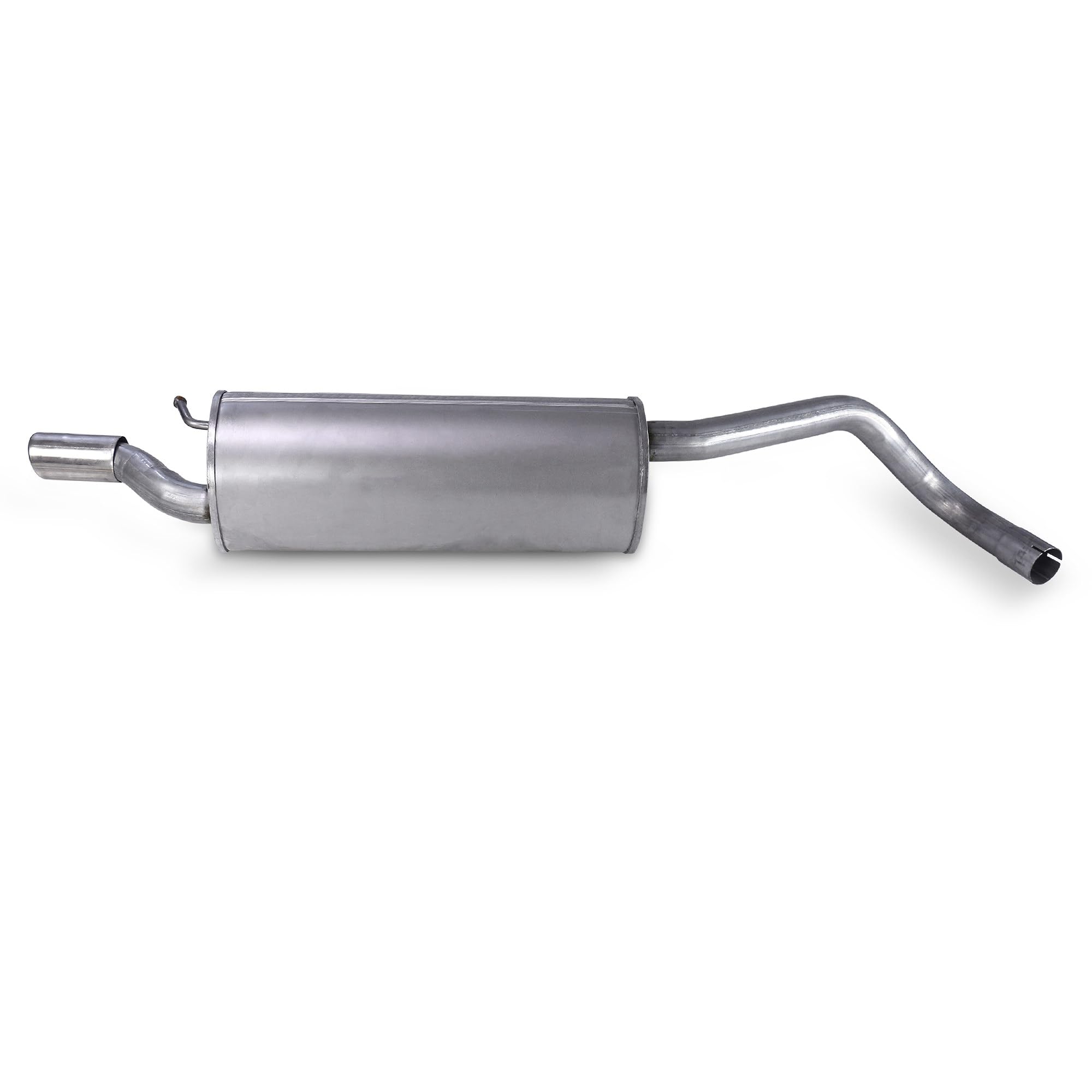 ATEC Endschalldämpfer + Montagematerial Kompatibel mit VW POLO 5 (6R1, 6C1)