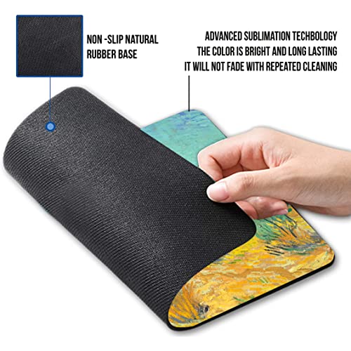 Image of PAPER PLANE DESIGN Mouse Pad Designer Anti Skid Mouse Pads for Desktop and Laptop Computers. D277