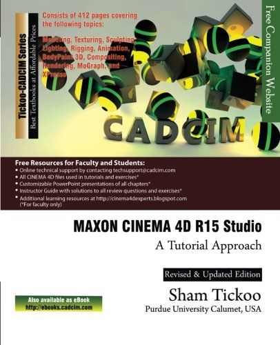 MAXON CINEMA 4D R15 Studio: A Tutorial Approach Illustrated Edition