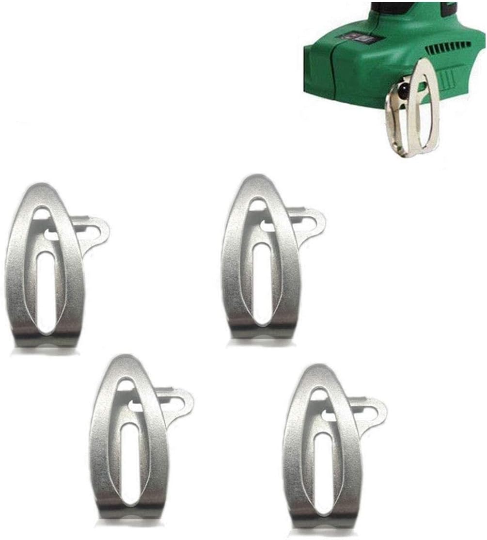 4pcs Driver Belt Hook + screws For Hitachi 18V DS18DSAL WH18DSAL DS18DBL Drill