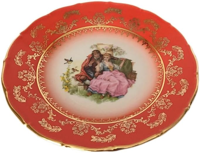 Madonna Classic Red-Ruby - Plato de postre - 7 pulgadas