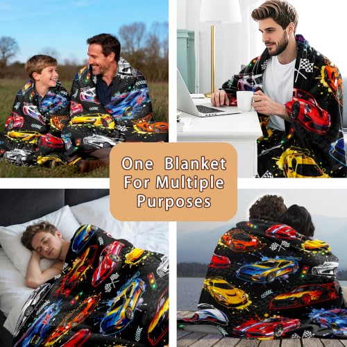 YEEFLOW Racing Car Blanket