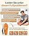 Orthotic Inserts, DynWalker Fersensporn Massagegerät Schuhsohlen, Achilles Tendonitis Relief, Plantarfasziitis, Spreizfuß, L
