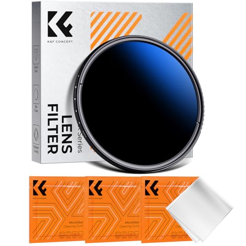 K&F CONCEPT Nano K-Serie ND Filter 67mm Variabler Graufilter ND2-ND2000 (1-11 Blendenstufen)