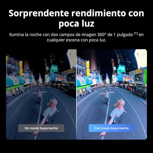 Miniatura 3 de Pack Aventura dji Osmo 360, Action Camera 360 | Imagen 360° de 1 pulgada, Batería Extendida (3 Baterías), video 360° en 8K nativo, video 4K/120 fps y 170° Boost