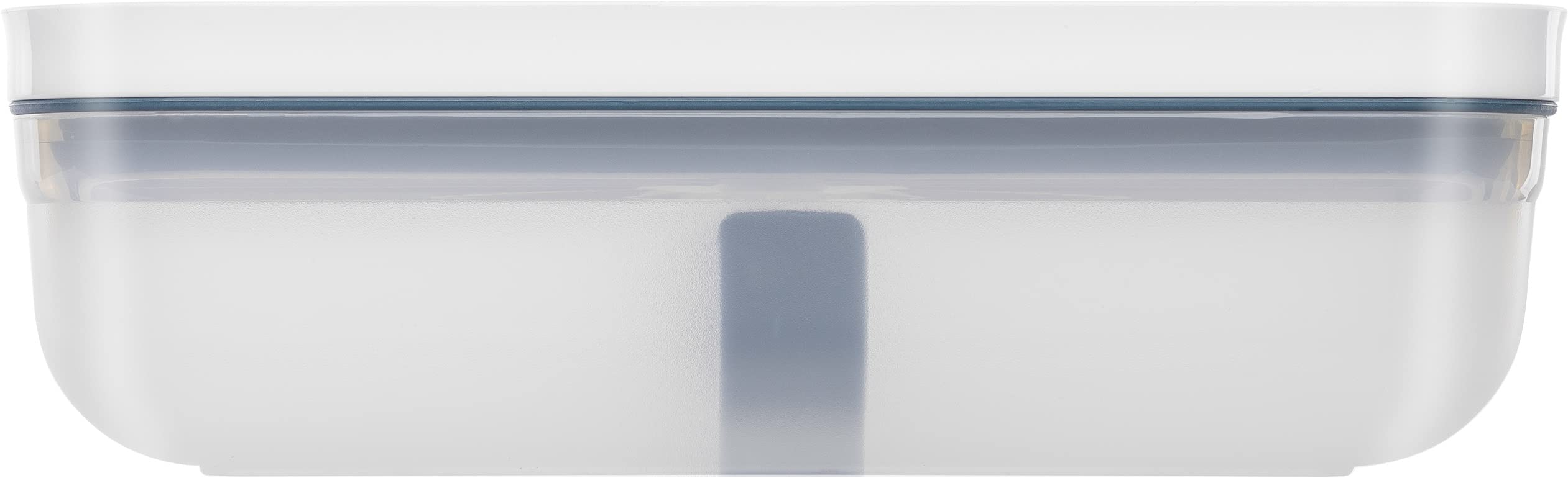 ZWILLING Fresh & Save, Fiambrera de vacío, tamaño L Plana, de plástico, La Mer Semitransparente