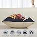 JOTOM Funda de Almohada de Lino de Algodón Suave sofá Funda de...