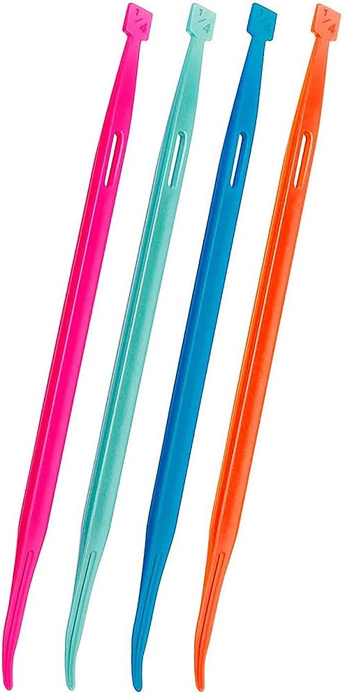 YRDQNCraft 4PCS Purple Thang Sewing Tools Accessories Little Gadget for Sewing Craft Projects.