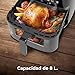 Imagen de Cecotec Freidora de Aire 8L con Doble Grill