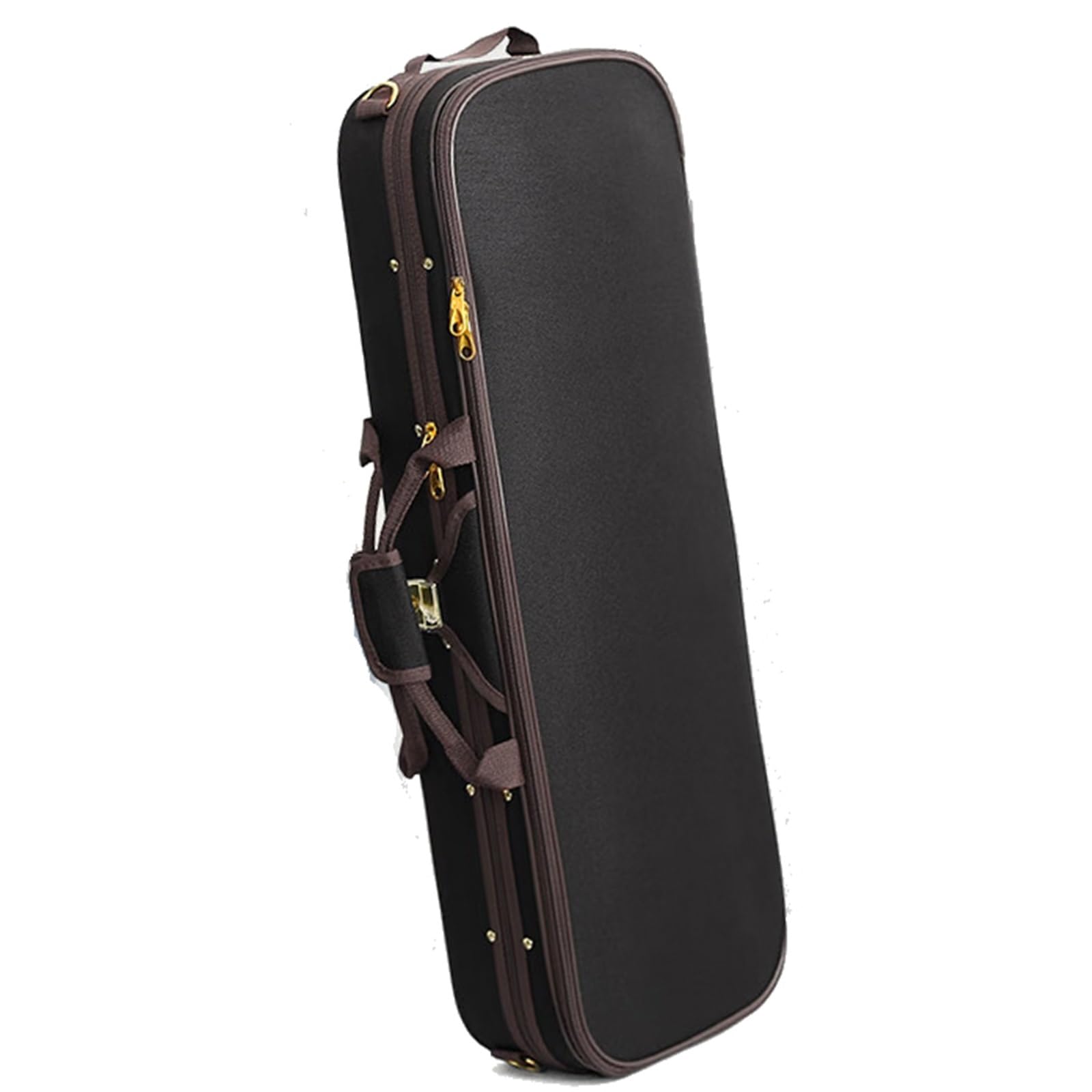 Custodia Per Violino Borsa Per Violino Monospalla E Due Spalle Leggera Antipressione Scatola Oxford Antiurto E Anticaduta Custodia professionale per violino(Black,1/4)