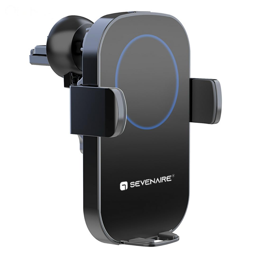 SEVENAIRE CH07 Wireless Car Charger, 15W Fast Charging Wireless Charger for Car, Mobile Holder with Wireless Charger, Auto-Clamping Car Wireless Charger, Compatible with iPhone & Qi Phones Jet Blk (B0D87L56FL) Amazon Price History, Amazon Price Tracker