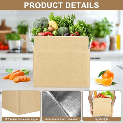 Image of 10 Pcs Insulated Shipping Box 8.7 x 4.7 x 6 Inch