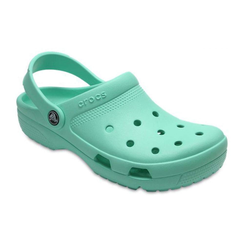 mint color crocs