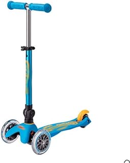 Scooter Flexible Folding Scooter, Deluxe 3 Wheel Scooter for Beginner Adjustable Height Glider With Kick Scooters, Lean To Steer Three-scooters