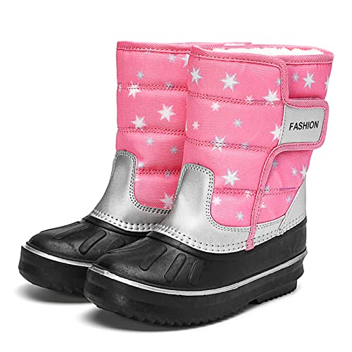Children Boots Snow Boots Girls Boys Outdoor Boots Non Slip Warm Boots Cotton Snow Boots Toddler Girl Dress Boots4