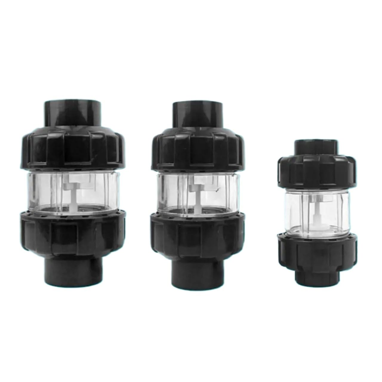 Clapet anti-retour for aquarium UPVC – Valve de levage anti-siphon anti-retour for aquarium, 20/25/32 mm, transparent, 1 pièce