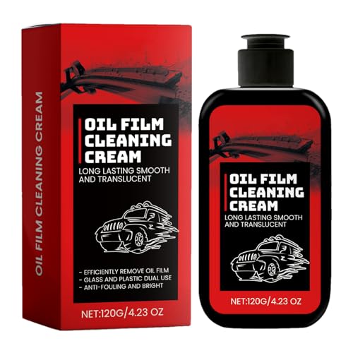 Pruojhw Limpiador para película de en de coche, crema limpiadora de 100 ml para eliminar las manchas | Crema de limpieza de película de para automóviles - Para vehículos de motor