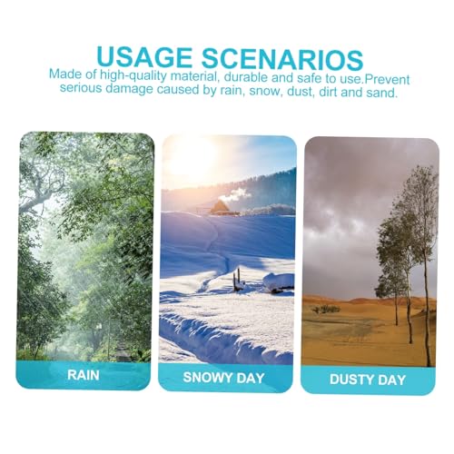 Protector de lluvia para cámara DSLR impermeable con protección total 7