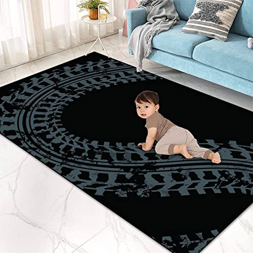 Tapete infantil extra grande 152x244 cm diseño divertido miniatura 2