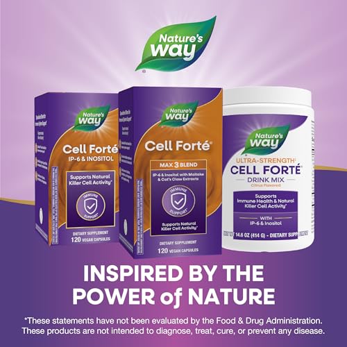 Nature's Way Cell Forte MAX3, IP-6 & Inositol, Immune Support*, 120 ct - image 7