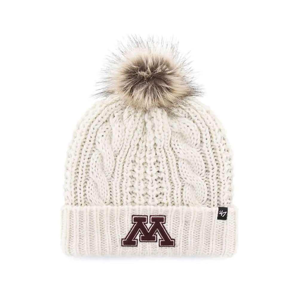 47 Minnesota Golden Gophers Brand Womens Meeko Pom Knit