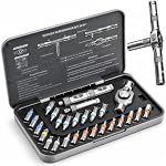 24 in 1 Magnetic Ratchet Screwdriver Set with Precision Bits – Ideal for Home Repairs, DIY Projects, and Electronics – Ergonomic Rotatable Ratchet Handle and Storage Case –Perfect Holiday Gift