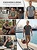 CTU Men's Henley T-Shirt Grandad Raglan Sleeve Button Shirts Casual Contrast Coloured Tops 4XL Grey Black #5