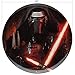 Zak Designs SWRF-0351 Star Wars: The Force Awakens 10-inch Plastic Dinner Plate, Kylo Ren