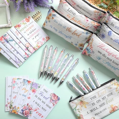 Lot de cadeaux bibliques Cholemy : 36 pièces de papeterie chrétienne à offrir en paroisse - 5