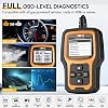 ANCEL Upgraded AD410 OBD2 Scanner Car Battery Tester,2 in 1 AD410 Pro+Obd2 Scanner Diagnostic Tool ANCEL BD200 Bluetooth 5.0 OBD2 Scanner