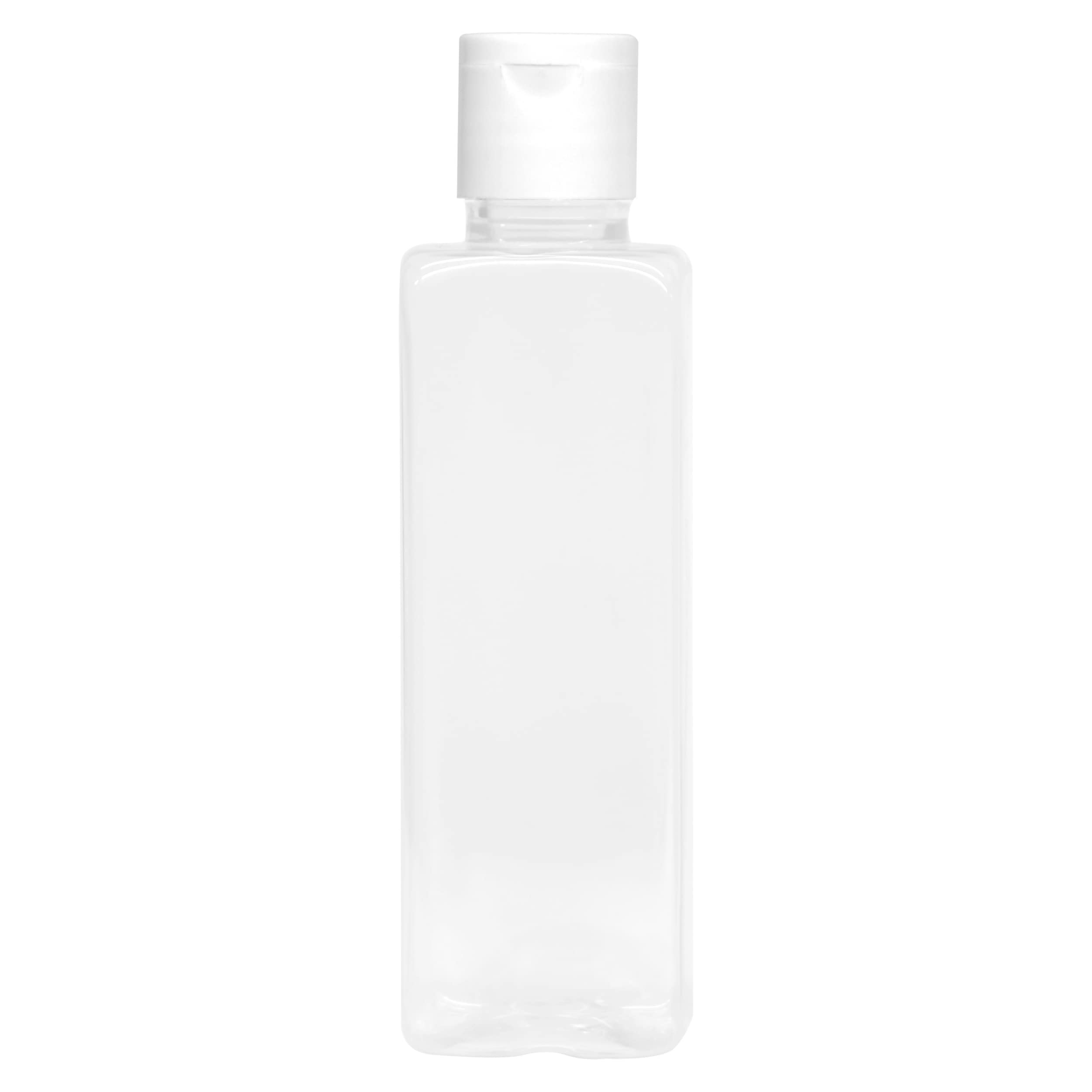 Empty Squeeze Containers with Disc/Flip Top Cap, Refillable Empty Cosmetic Rectangular Bottles, Squeeze Containers for Shampoo, Body Soap, Toner, Lotion, Cream, 100ml PC- 1-image-48