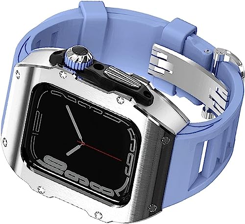 Boîtier de montre en alliage de titane pour Apple Watch Ultra 49 mm et bracelet style Rm