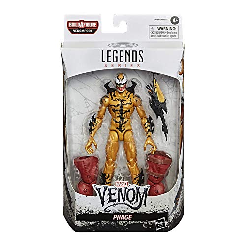 Image of Marvel Hasbro Legends Series Venom 6-inch Collectible Action Figure Toy Phage, for Kids Ages 4 Years and up