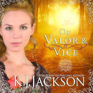 Of Valor & Vice: A Revelry's Tempest Novel Audiolibro Por K.J. Jackson arte de portada