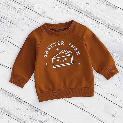 Moletom infantil infantil estampado com letras de algodão quente gola redonda manga longa Halloween