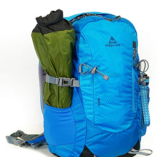 mapuera Aero Lichtgewicht dagrugzak met rugventilatie/daypack met regenhoes, 19 l, geschikt als rugzak voor fietsen, wandelen, hardlopen en voor dagtochten - Image 4